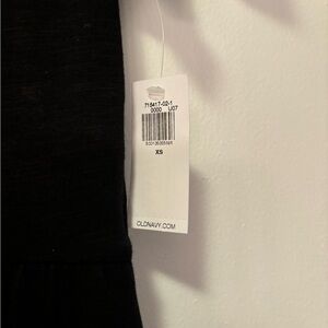 Black, long, tiered, Old Navy dress, size extra small